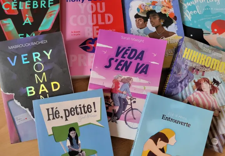 Le top 10 des livres pour adolescent : des couvertures colorées et intrigantes pour de nouvelles aventures.