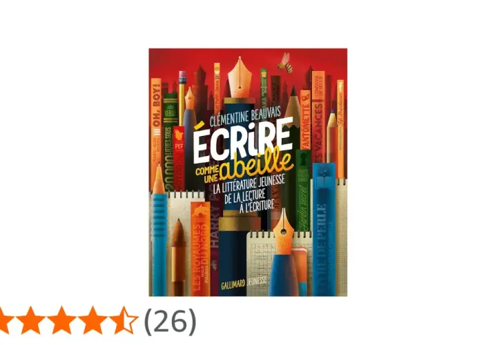 Livre "Écrire comme une abeille" de Clémentine Beauvais, une exploration de la littérature jeunesse.