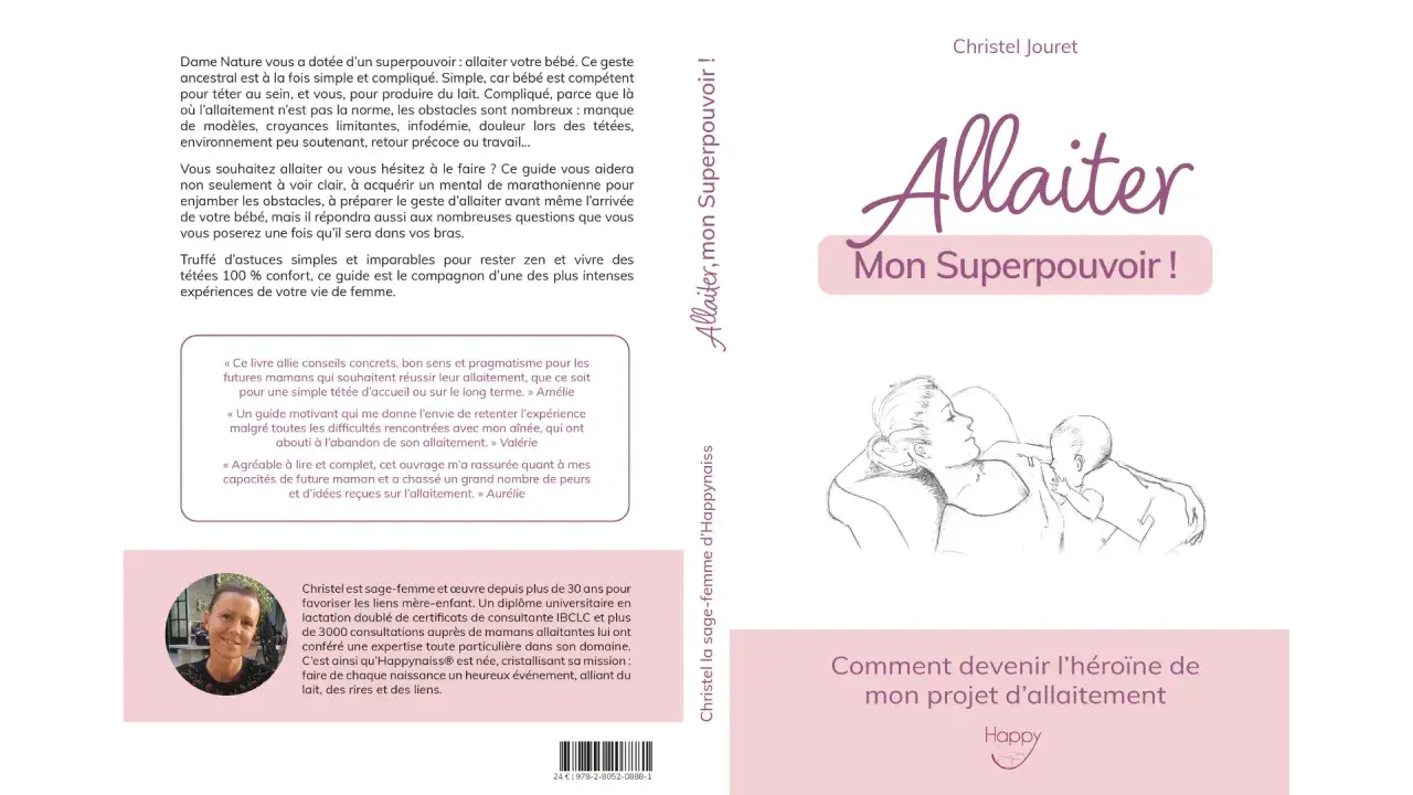 C'est quoi la quatrième de couverture de ce livre sur l'allaitement ? Un guide pour devenir l'héroïne de son projet d'allaitement.
